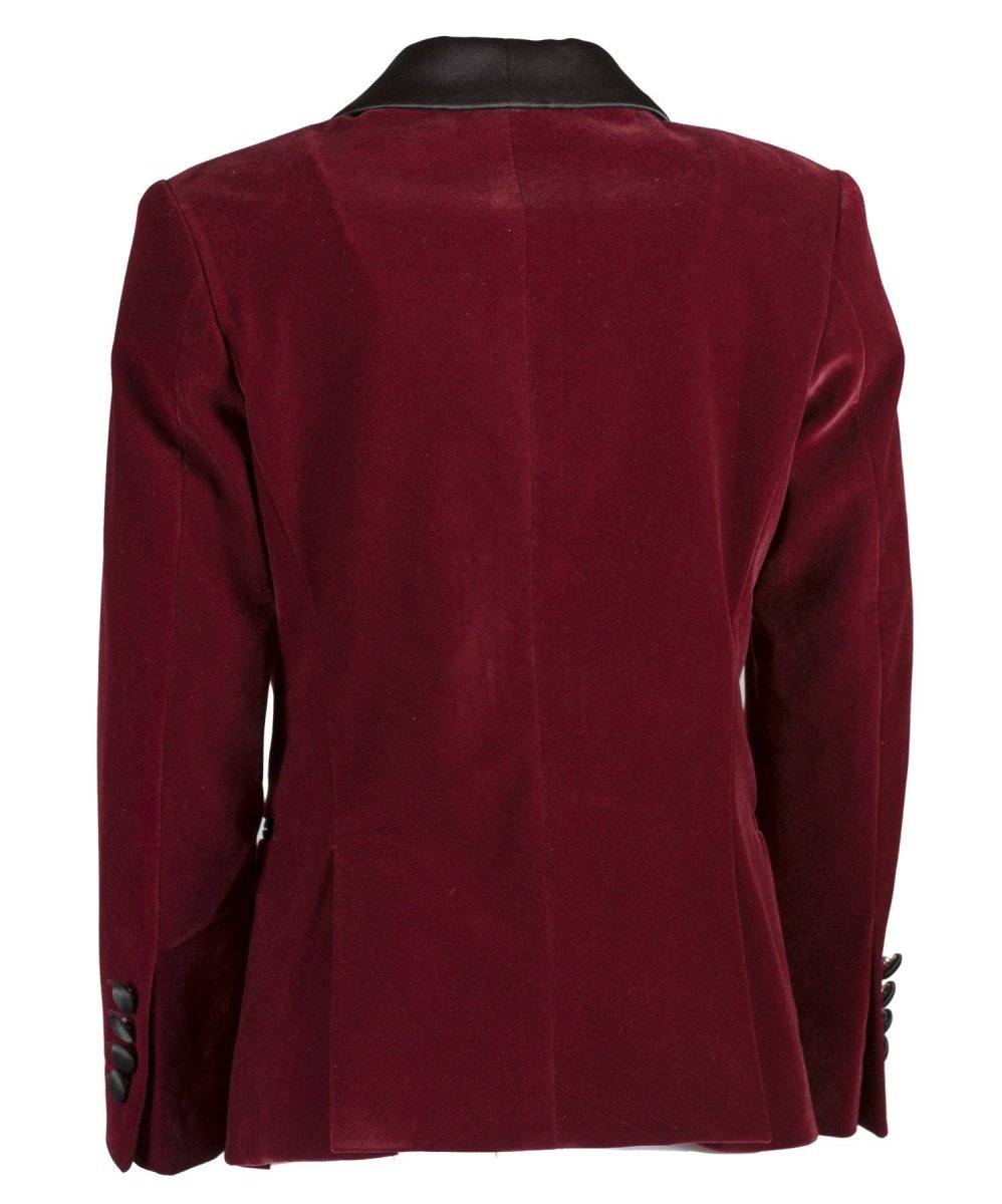 Boys Velvet Slim Dinner Shawl Tuxedo Jacket 