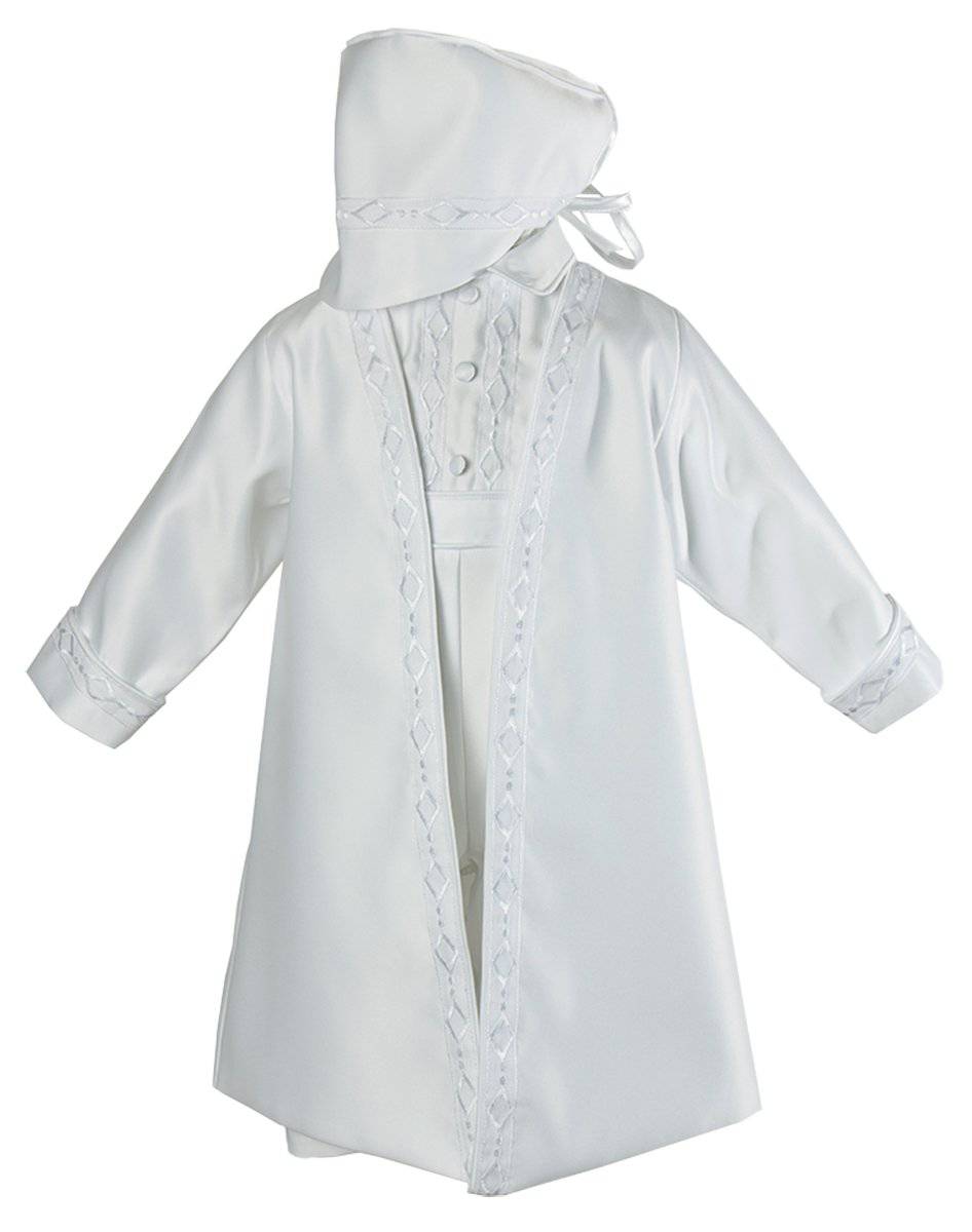 Christening Outfit with Robe - 504 by Pretty Me - Tuxgear