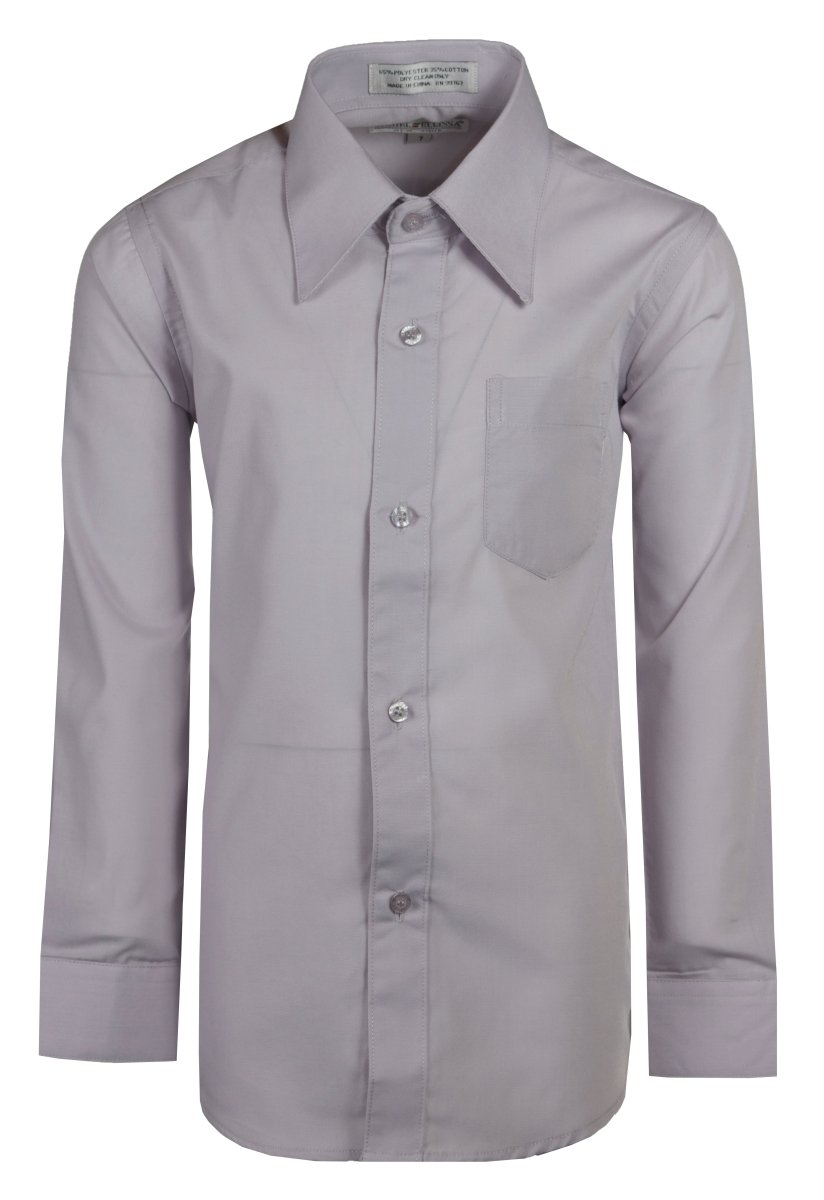 Daniel Ellissa Boys' Dress Shirt: Classic Button - Up Style in 20 Colors | Sizes 2 - 20 - Tuxgear