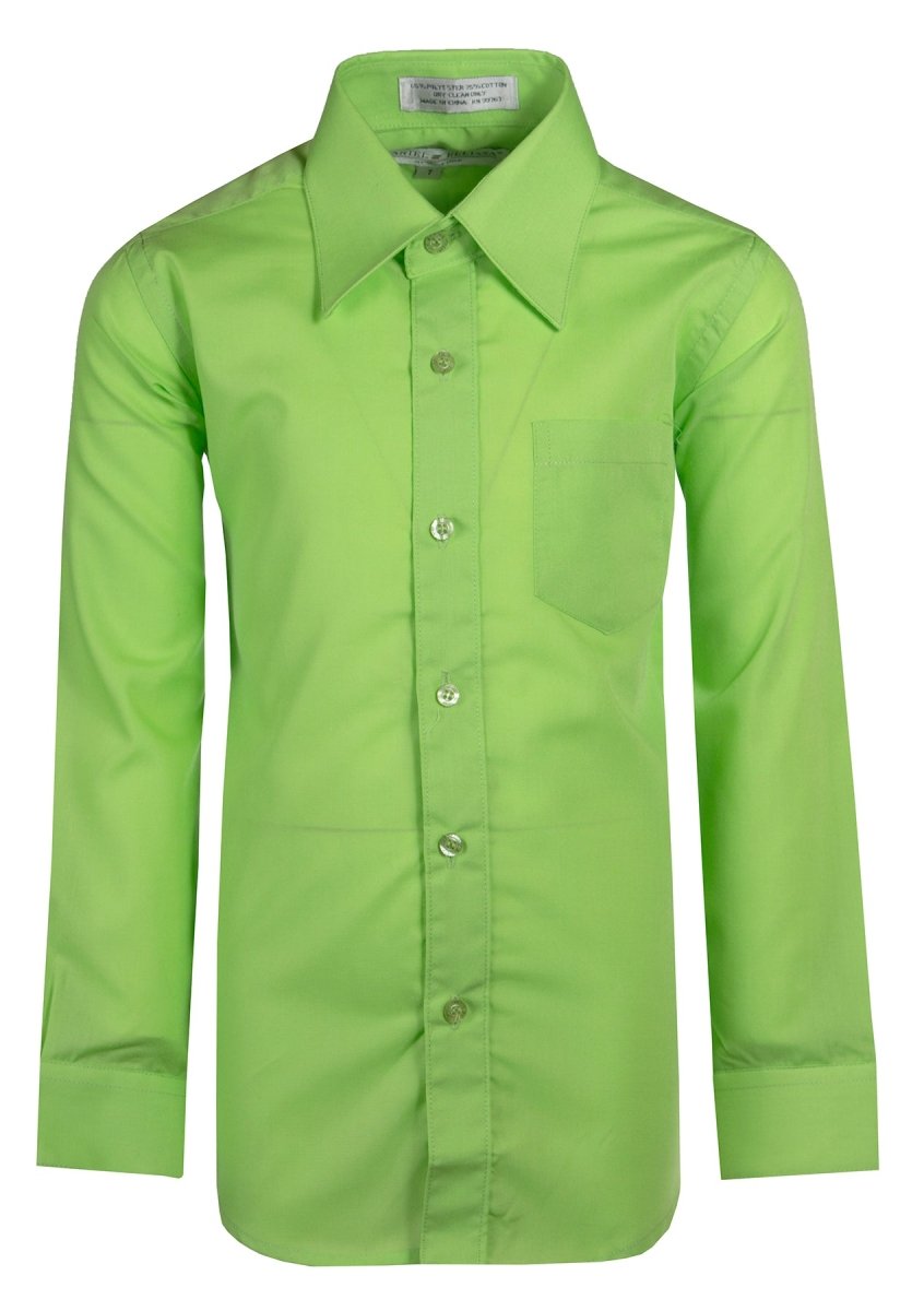 Daniel Ellissa Boys' Dress Shirt: Classic Button - Up Style in 20 Colors | Sizes 2 - 20 - Tuxgear