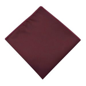 Deluxe Poly Satin Colored Pocket Squares by Brand Q - Tuxgear
