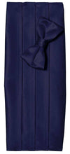 Load image into Gallery viewer, Deluxe Polyester Satin Cummerbund and Bow Tie Sets - Tuxgear