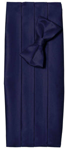 Deluxe Polyester Satin Cummerbund and Bow Tie Sets - Tuxgear