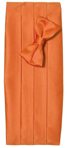 Deluxe Polyester Satin Cummerbund and Bow Tie Sets - Tuxgear