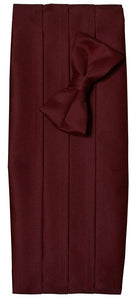 Deluxe Polyester Satin Cummerbund and Bow Tie Sets - Tuxgear