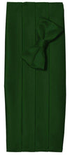 Load image into Gallery viewer, Deluxe Polyester Satin Cummerbund and Bow Tie Sets - Tuxgear