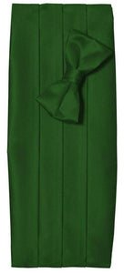 Deluxe Polyester Satin Cummerbund and Bow Tie Sets - Tuxgear