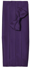 Load image into Gallery viewer, Deluxe Polyester Satin Cummerbund and Bow Tie Sets - Tuxgear