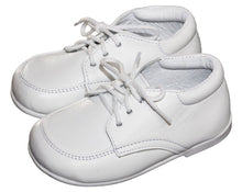 Load image into Gallery viewer, Infant White Formal Lace Up Dress Shoe - Caleb - Tuxgear