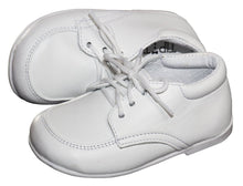 Load image into Gallery viewer, Infant White Formal Lace Up Dress Shoe - Caleb - Tuxgear