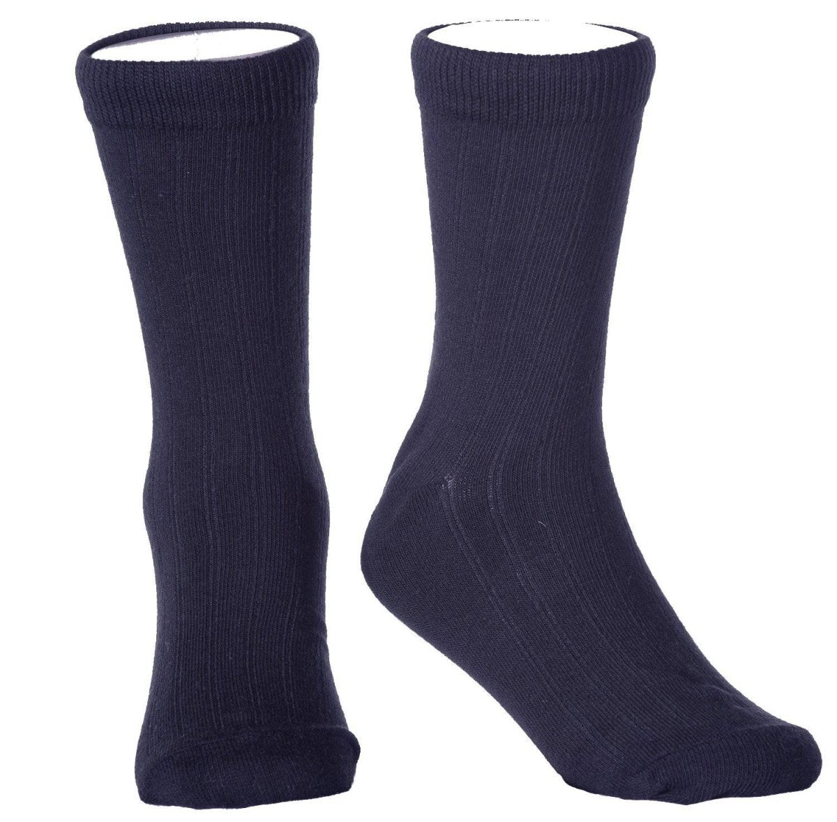 Kids Rib Crew Dress Sock 2 Pack - Tuxgear
