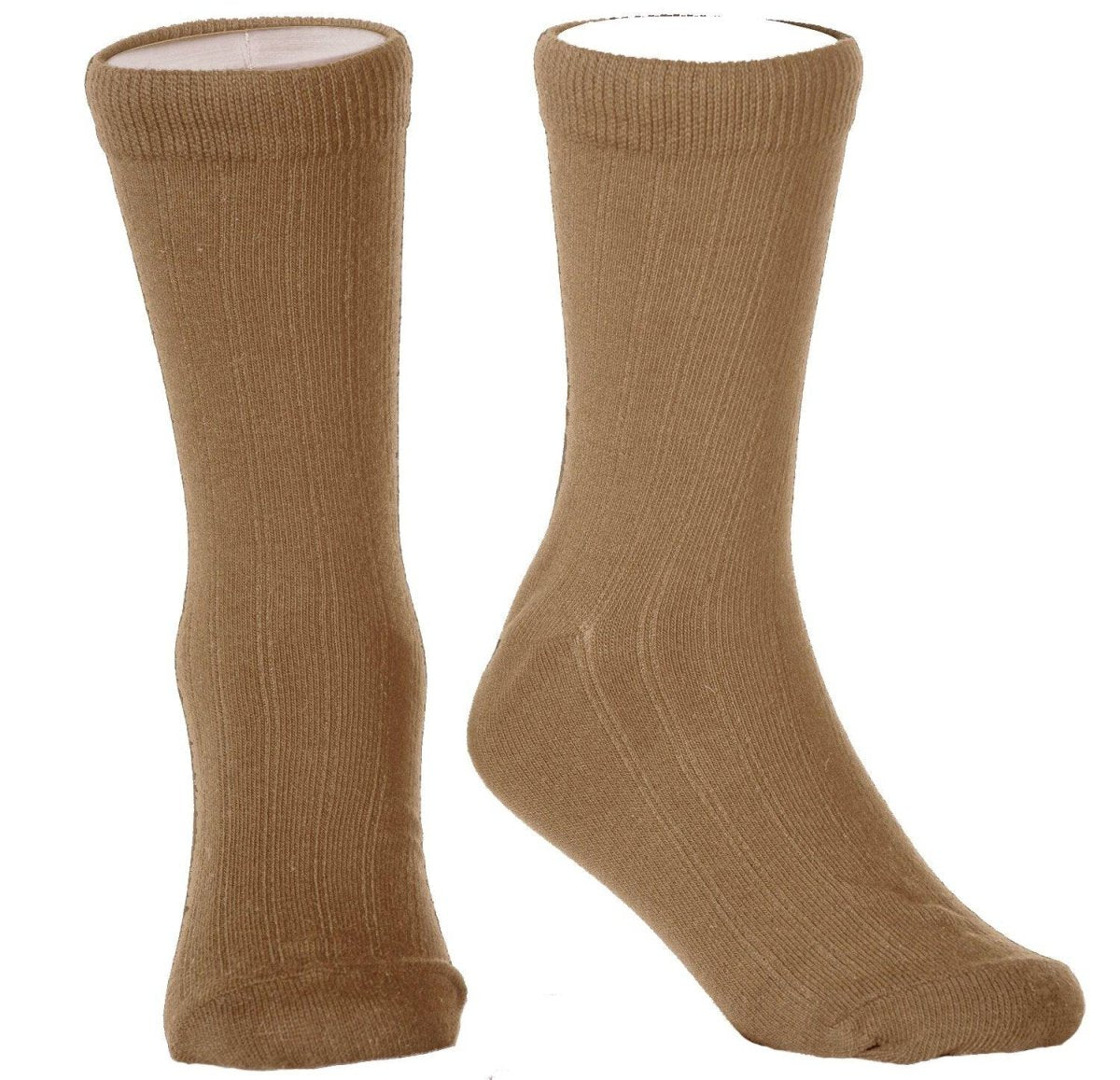 Kids Rib Crew Dress Sock 2 Pack - Tuxgear