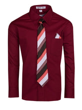 Load image into Gallery viewer, Long Sleeve Button Up Dress Shirt Poly Cotton - Tuxgear