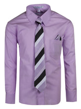 Load image into Gallery viewer, Long Sleeve Button Up Dress Shirt Poly Cotton - Tuxgear