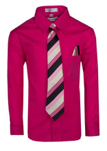 Load image into Gallery viewer, Long Sleeve Button Up Dress Shirt Poly Cotton - Tuxgear