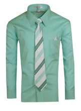 Load image into Gallery viewer, Long Sleeve Button Up Dress Shirt Poly Cotton - Tuxgear