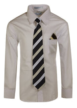 Load image into Gallery viewer, Long Sleeve Button Up Dress Shirt Poly Cotton - Tuxgear