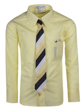 Load image into Gallery viewer, Long Sleeve Button Up Dress Shirt Poly Cotton - Tuxgear