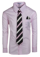 Load image into Gallery viewer, Long Sleeve Button Up Dress Shirt Poly Cotton - Tuxgear