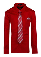 Load image into Gallery viewer, Long Sleeve Button Up Dress Shirt Poly Cotton - Tuxgear