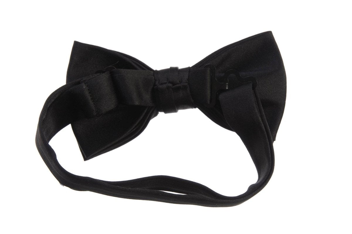 Men's Pre - tied Satin Bow Tie and Adjustable Stretch Suspender Sets - Tuxgear
