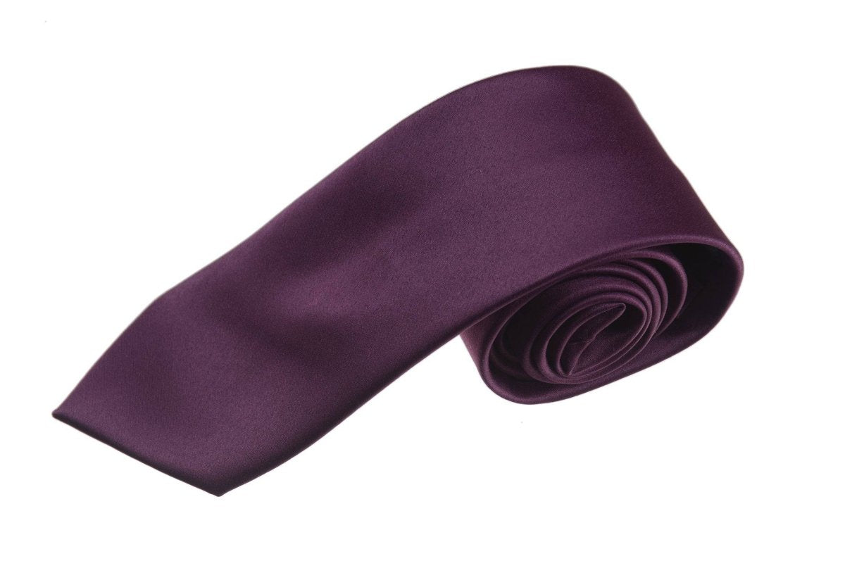 Men’s Satin Self - Tie Tie in 30+ Wedding Colors | Perfect for Formal Events - Tuxgear