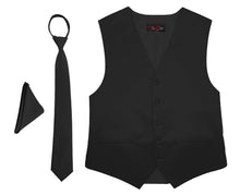 Load image into Gallery viewer, Mens Tuxedo Vest and Tie Sets Fullback Design in Popular Formal Wedding Colors - Tuxgear