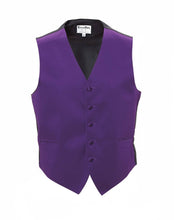 Load image into Gallery viewer, Men&#39;s Tuxedo Vest Fullback with Bow Tie - Bold Colors - Tuxgear