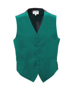 Men's Tuxedo Vest Fullback with Bow Tie - Bold Colors - Tuxgear