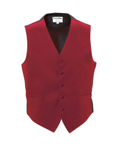 Men's Tuxedo Vest Fullback with Bow Tie - Bold Colors - Tuxgear