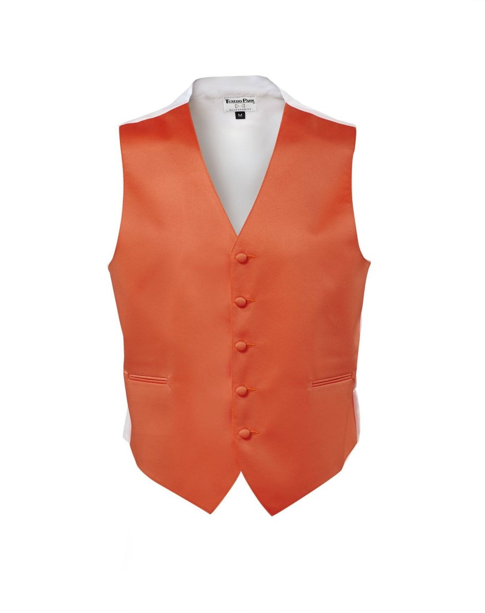 Men's Tuxedo Vest Fullback with Bow Tie - Light Colors 