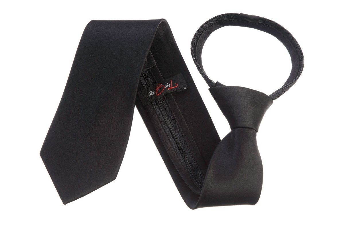 Neck Tie Pocket Square and Adjustable Stretch Suspender Set - Tuxgear