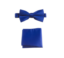 Load image into Gallery viewer, Pre-tied Bow Tie and Pocket Square Handkerchief Sets - Tuxgear