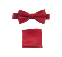 Load image into Gallery viewer, Pre-tied Bow Tie and Pocket Square Handkerchief Sets - Tuxgear