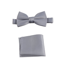 Load image into Gallery viewer, Pre-tied Bow Tie and Pocket Square Handkerchief Sets - Tuxgear
