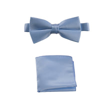 Load image into Gallery viewer, Pre-tied Bow Tie and Pocket Square Handkerchief Sets - Tuxgear