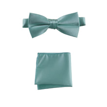 Load image into Gallery viewer, Pre-tied Bow Tie and Pocket Square Handkerchief Sets - Tuxgear