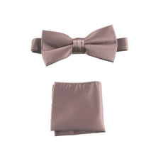 Load image into Gallery viewer, Pre-tied Bow Tie and Pocket Square Handkerchief Sets - Tuxgear