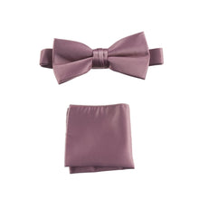 Load image into Gallery viewer, Pre-tied Bow Tie and Pocket Square Handkerchief Sets - Tuxgear