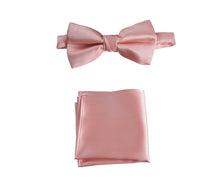 Load image into Gallery viewer, Pre-tied Bow Tie and Pocket Square Handkerchief Sets - Tuxgear