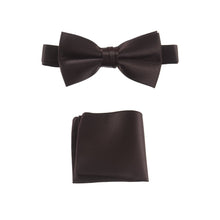 Load image into Gallery viewer, Pre-tied Bow Tie and Pocket Square Handkerchief Sets - Tuxgear