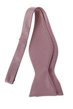 Load image into Gallery viewer, Satin Self Tie Bow Tie with Adjustable Neck Strap for Wedding Prom - Tuxgear