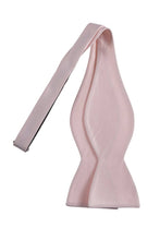 Load image into Gallery viewer, Satin Self Tie Bow Tie with Adjustable Neck Strap for Wedding Prom - Tuxgear