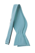 Load image into Gallery viewer, Satin Self Tie Bow Tie with Adjustable Neck Strap for Wedding Prom - Tuxgear