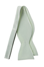 Load image into Gallery viewer, Satin Self Tie Bow Tie with Adjustable Neck Strap for Wedding Prom - Tuxgear