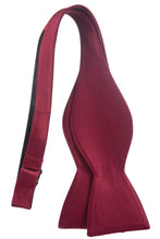 Load image into Gallery viewer, Satin Self Tie Bow Tie with Adjustable Neck Strap for Wedding Prom - Tuxgear