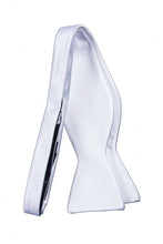 Load image into Gallery viewer, Satin Self Tie Bow Tie with Adjustable Neck Strap for Wedding Prom - Tuxgear