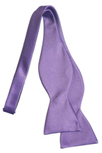 Load image into Gallery viewer, Satin Self Tie Bow Tie with Adjustable Neck Strap for Wedding Prom - Tuxgear
