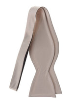 Load image into Gallery viewer, Satin Self Tie Bow Tie with Adjustable Neck Strap for Wedding Prom - Tuxgear