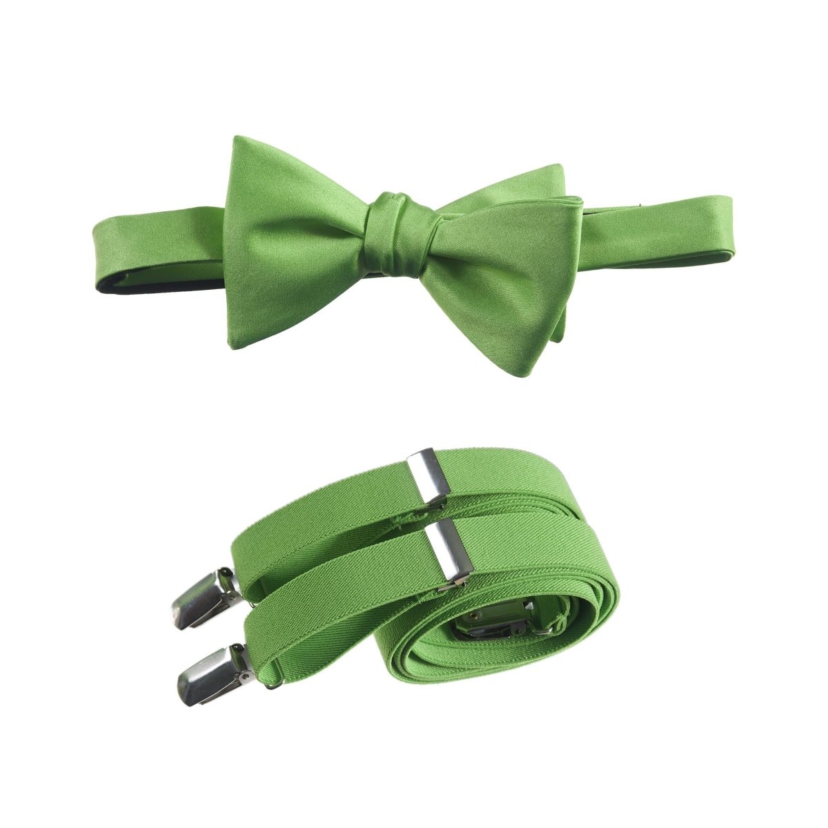 Self - Tie Bow Tie and Suspender Set for Adults - Tuxgear